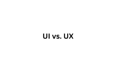 UI vs. UX: Zwei Schlüsselkonzepte in der Welt des Webdesigns