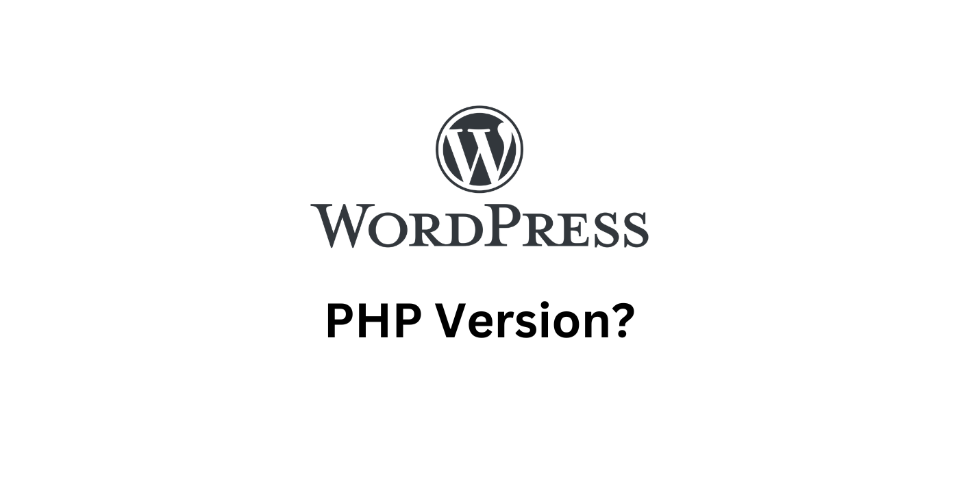 wordpress php version herausfinden