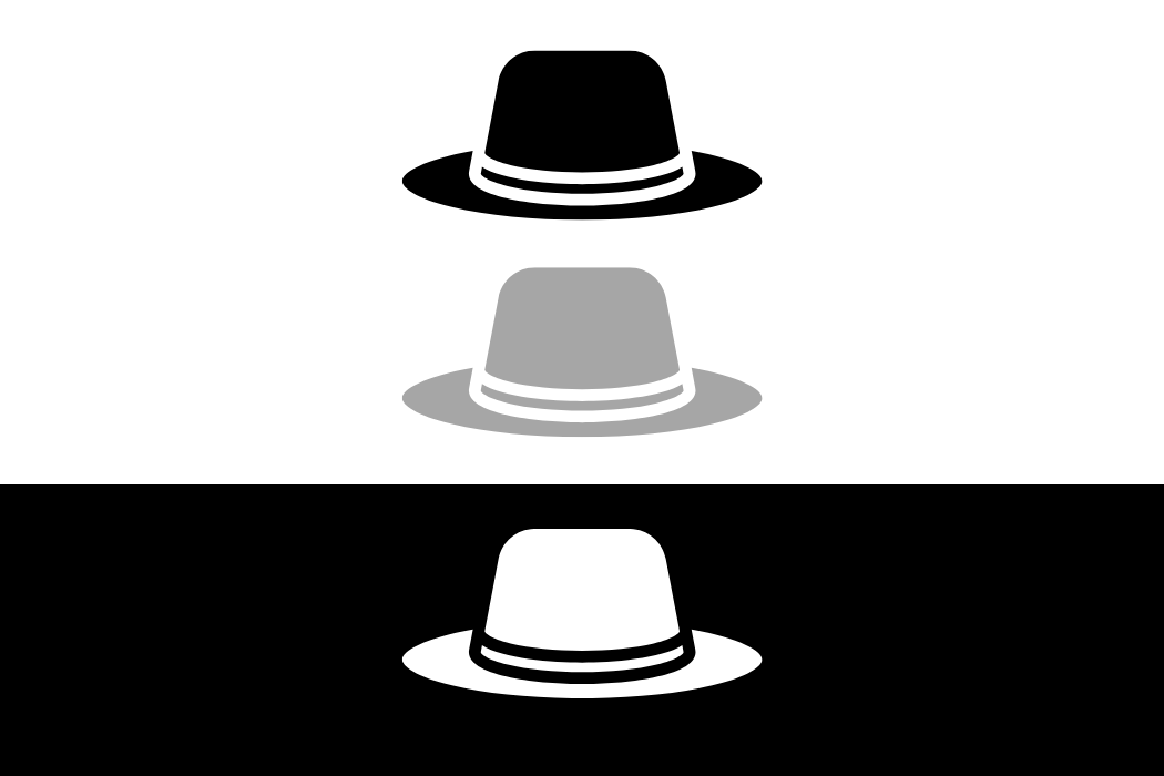 White, grey and black hat seo